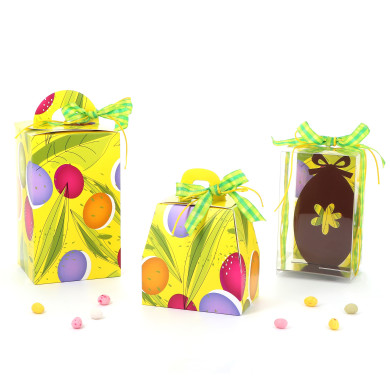 Emballage de Pâques- Boîte Oeuf - Série Tulipes