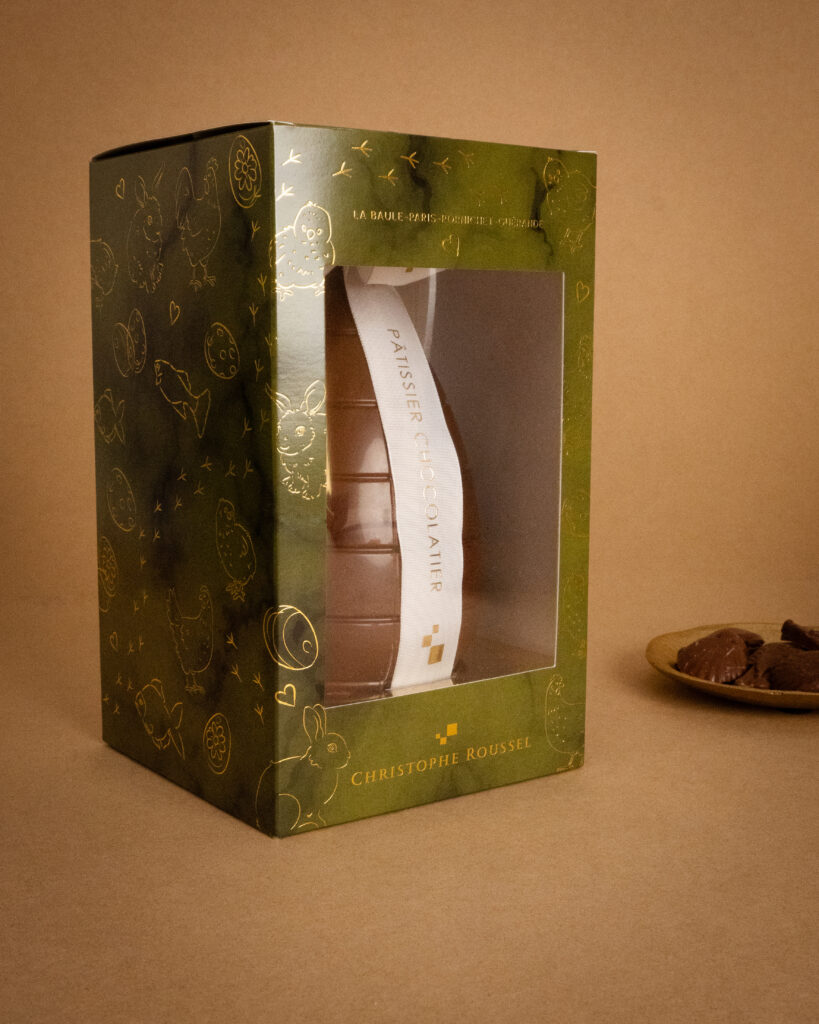 Boite Chocolat Pâques Christophe Roussel