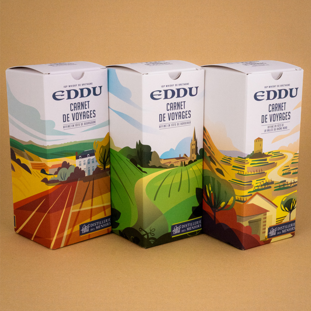 Etui Whisky - Distillerie des Menhirs